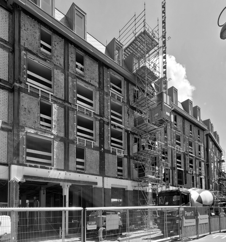 Kentie Architecten - 2023 verbouw gevels_bw