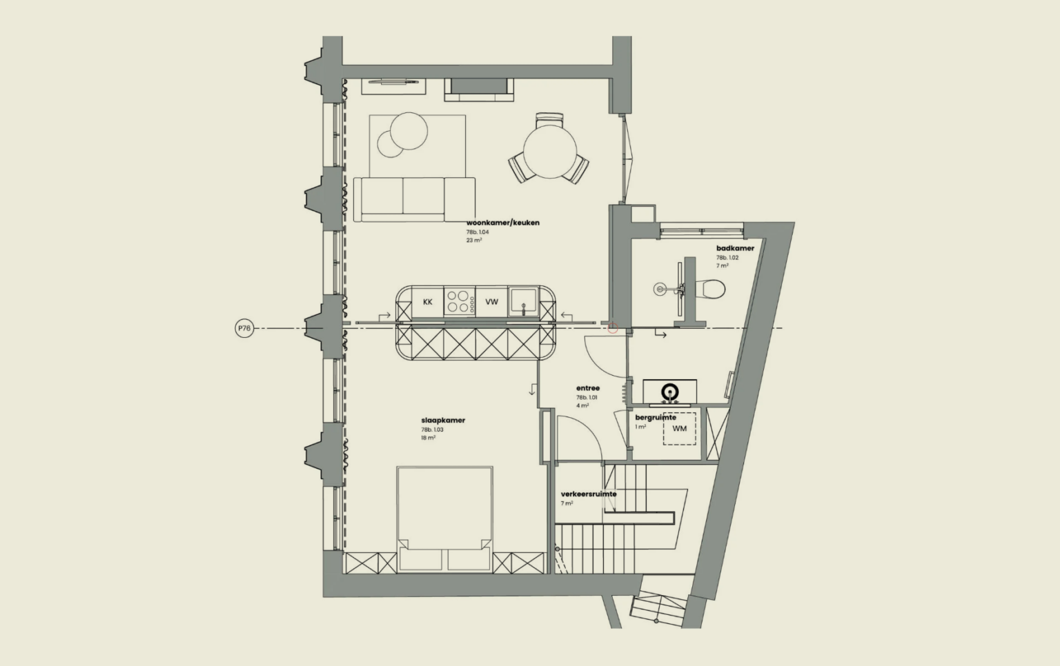 Kentie Architecten - Plattegrond